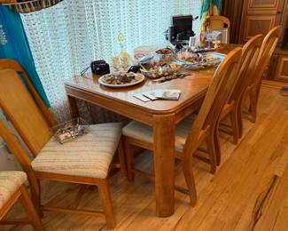 Cane Back Dining Set