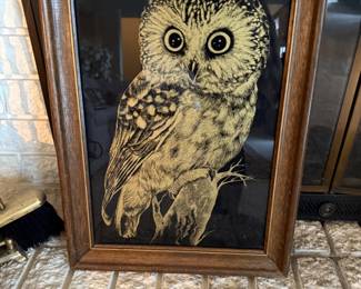 Owl Framed Art