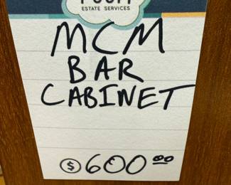 MCM Bar Cabinet