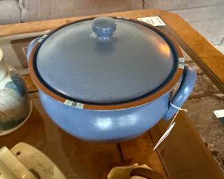 Dansk Mesa Blue Tureen with Handles