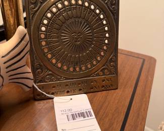 Brass Perpetual Calendar