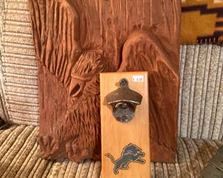 Lions Bottle Opener