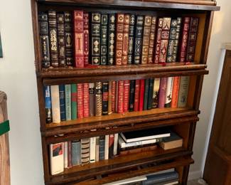 Wooden Bookshelf, Books