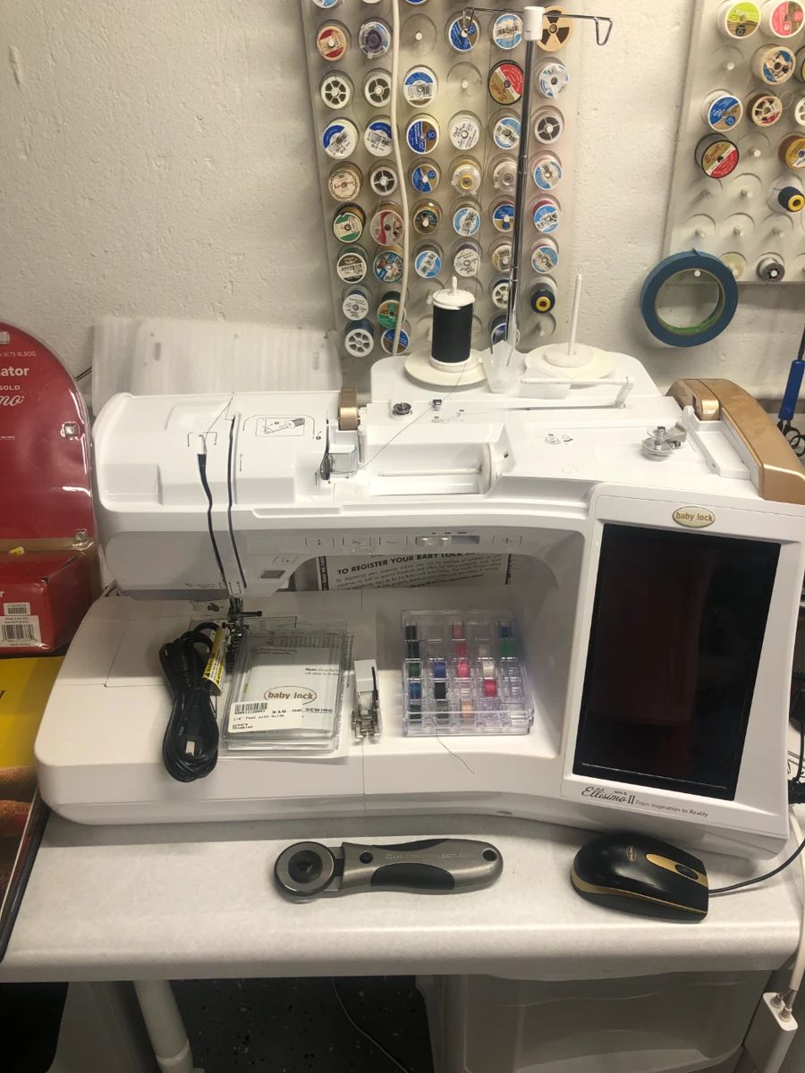 Baby Lock Ellisimo Gold 2 embroidery machine