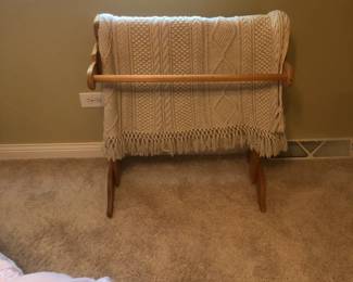 blanket rack