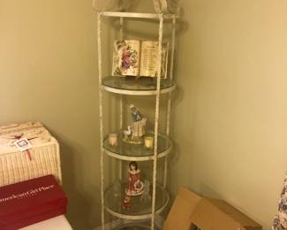 metal display shelf