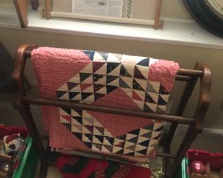blanket rack