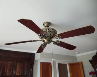 Ornate ceiling fan