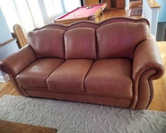 Leather couch