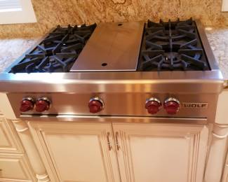 36" Wolf cooktop