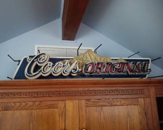 Coors sign