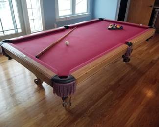 Pool table made in USA by World of Leisure