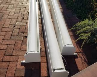 Rolling gates for cabana are 98 1/2" long; one is 115 inches long
