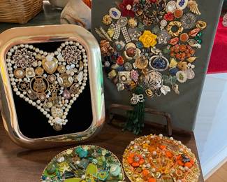 Art and crafting supplies in the art room. Create beautiful treasures of your own.
