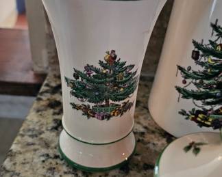 Spode Christmas Tree 5.5" Tall Vase