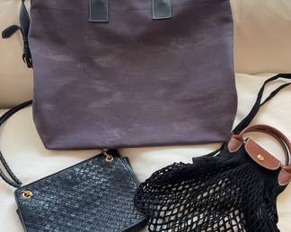 Prada, Botega, Longchamps