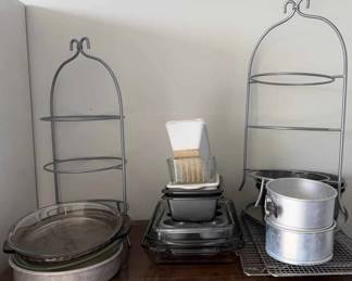 Assorted Baking ItemsFireKing, Pyrex, Anchor Ovenware
