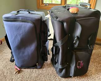 2 large dance luggage ~