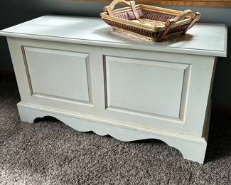 Pottery Barn storage bench~