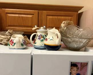 Teapots and Bowls