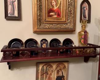 Shelving and Pictures