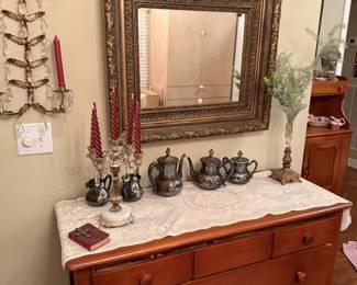 Buffet, Mirror and Miscellaneous Pitchers