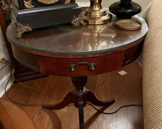 Round Table with Glass