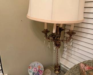 Lamp and Collectibles