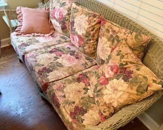 Wicker Couch