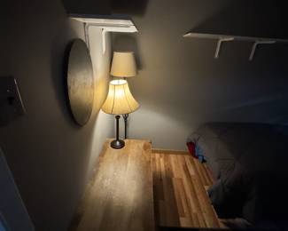 Lamps and tables