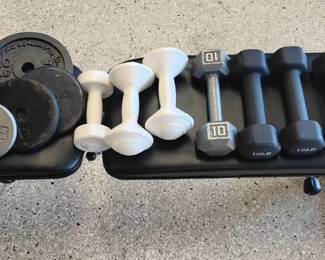 SF105Adjustable Weight Bench And Weights