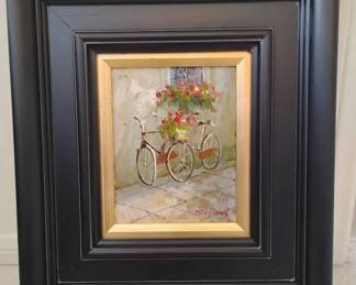 SF164Framed Artwork Bicycle