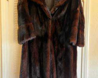 SF132VMitvalskys Custom Furs Vintage Mink Coat