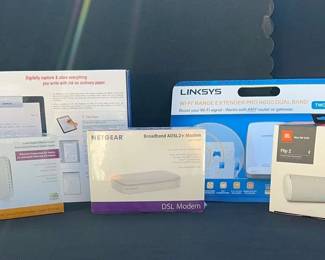SF134Netgear Modem, Linksys WiFi Extenders and More Computer Gear