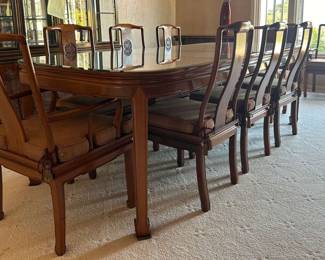 SF121VRosewood 11pc Formal Dining Set