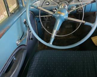 The only damage on the interior is this small area on the drivers side seat.