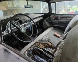The Fairlane has seen better days.