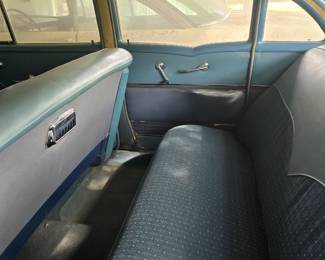 The family said that there was the factory paper on the backseat up until 10 years ago.