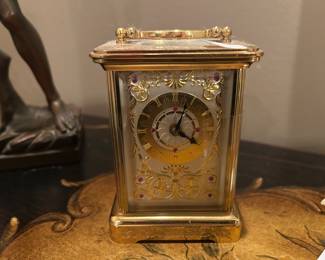 Igor Carl Fabergé carriage clock
