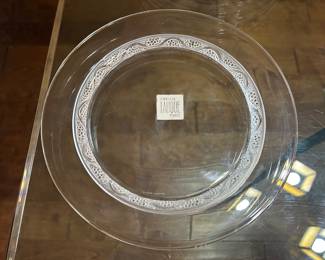 Lalique plate