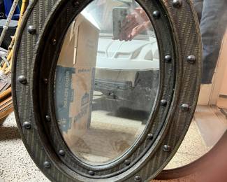 Unique western style mirror