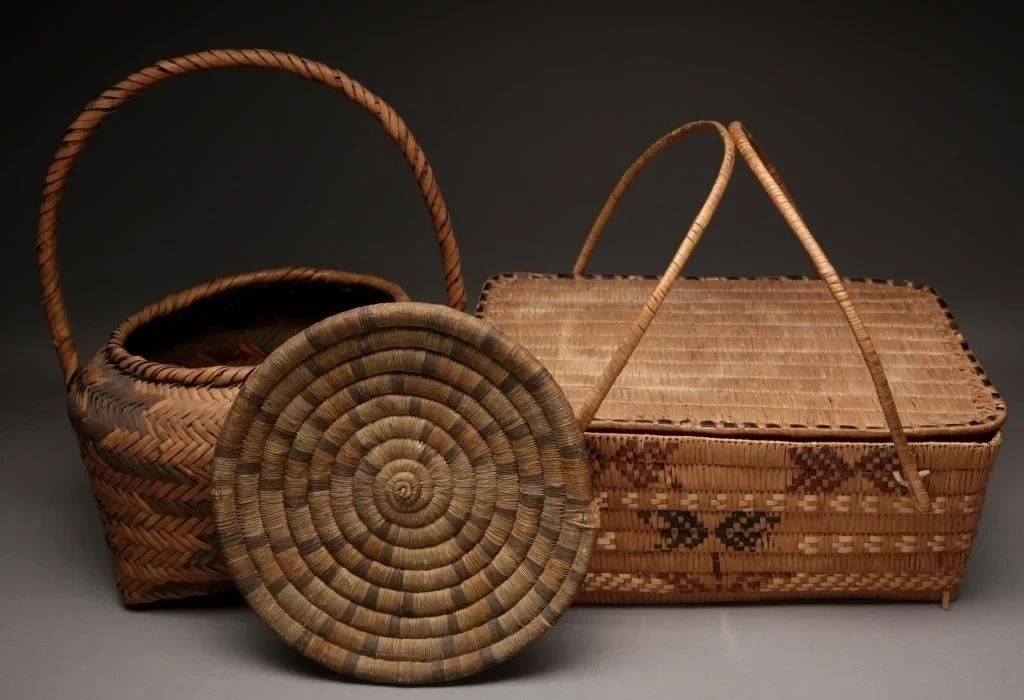 Handwoven Indigenous Basket Collection (3)