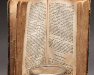 1842 German Hymnal with Handwritten Notes