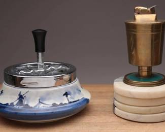Assorted Tabletop Smoking Accessories Set