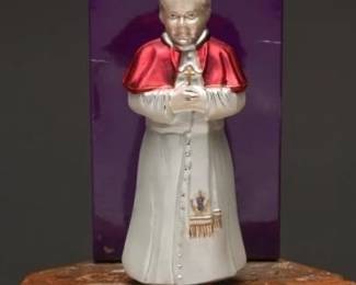 Pope John Paul II Glass Ornament by KSEO