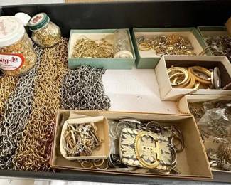 Jewelry Findings & Storage Lot