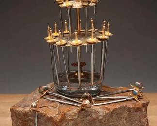 1960s MCM Toledo Sword Cocktail Picks Set