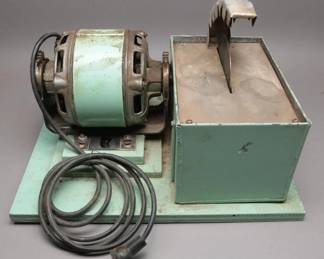 Vintage Lapidary Saw With GE Motor