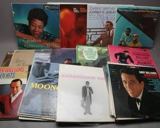 44 Vintage Vinyl Records