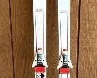 Head Radial Skis with Salomon Bindings